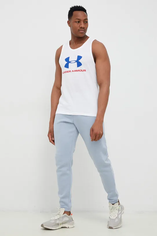 Παντελόνι φόρμας Under Armour 1373882 μπλε SS25