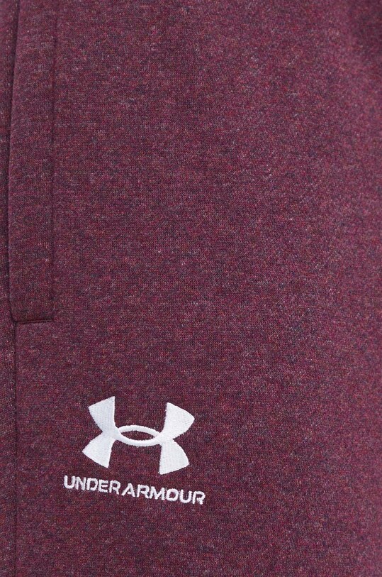 Under Armour spodnie dresowe bordowy 1373882