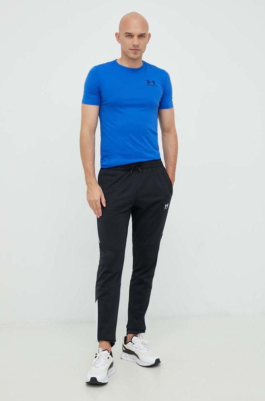 Under Armour spodnie treningowe Tricot 1373792 czarny AW22
