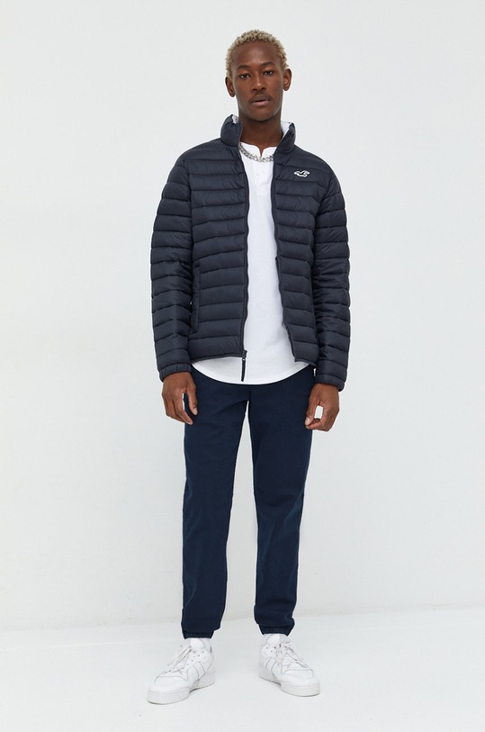 Abercrombie & Fitch spodnie KI130.2611.200 granatowy AW22