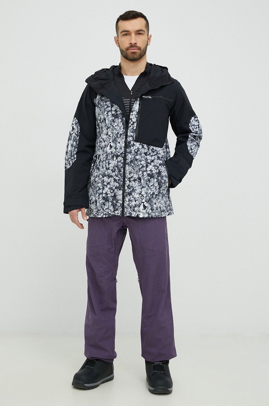 Burton spodnie Melter Plus 23366100500 fioletowy AW22