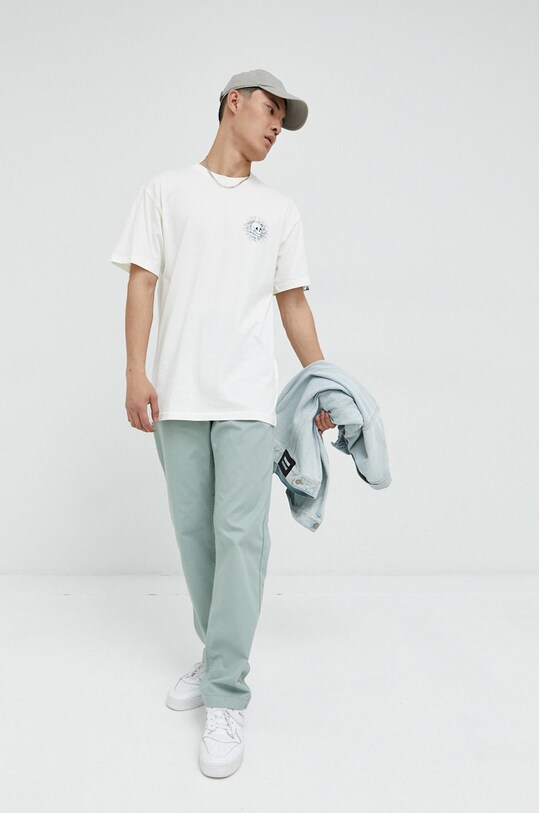 Vans spodnie VN0A5FJ8YV21 zielony AW22