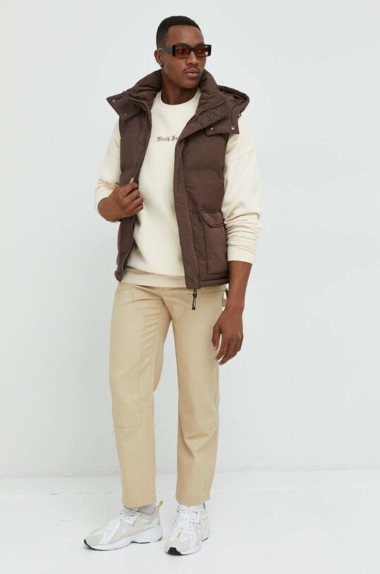 Джинсы Sixth June 23396 бежевый AW22