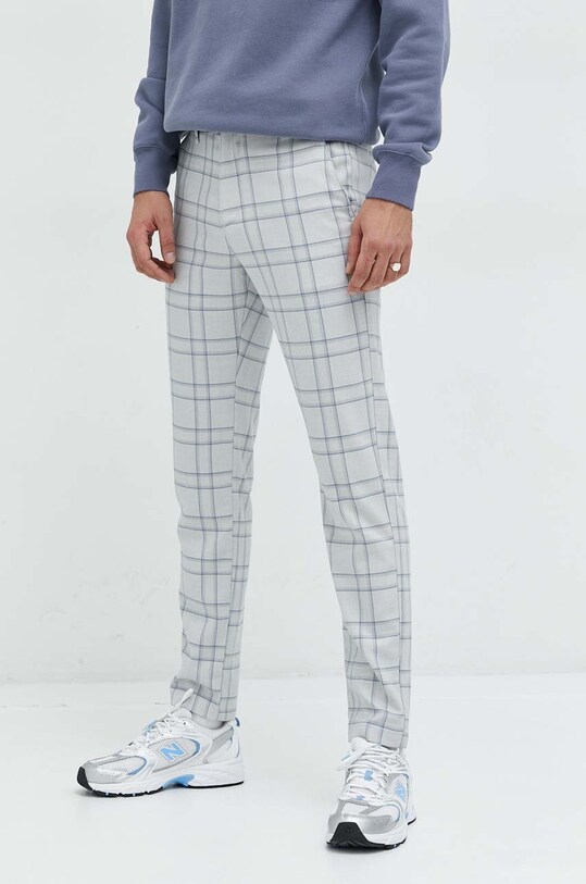 Hollister Co. pantaloni chinos gri KI330.2206.114