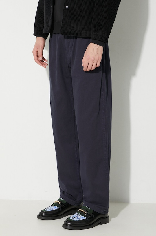 Gramicci pantaloni in cotone Gramicci Pant blu navy G102.OGT