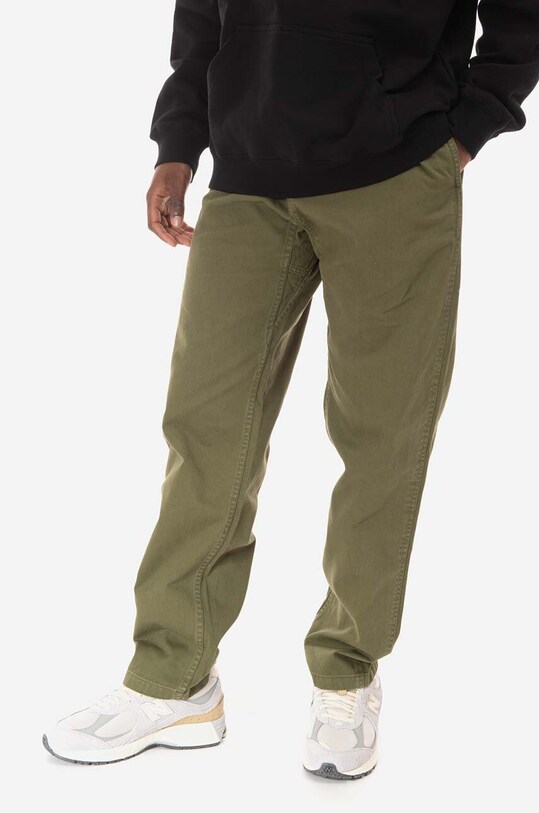 Gramicci pantaloni de bumbac Gramicci Pant G102.OGT