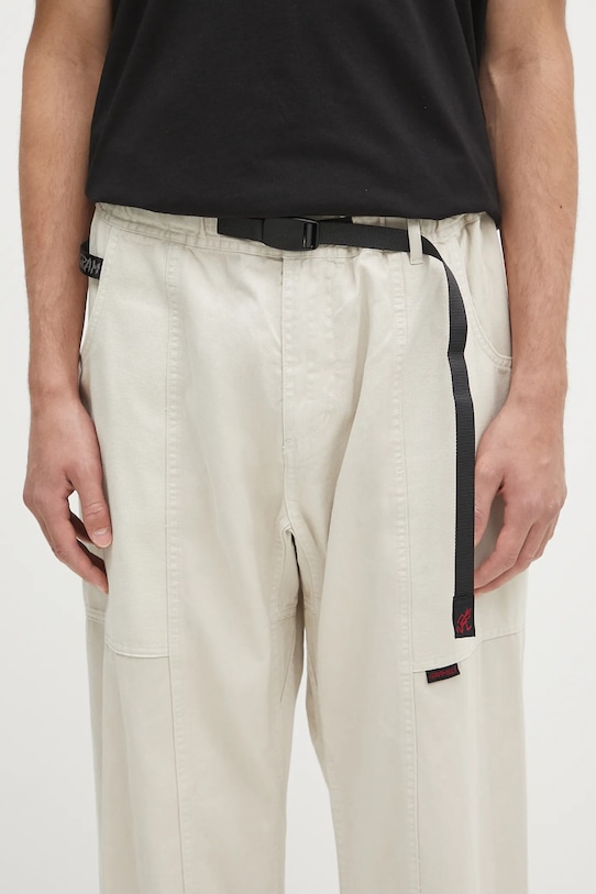 Gramicci pantaloni in cotone grigio G105.OGT