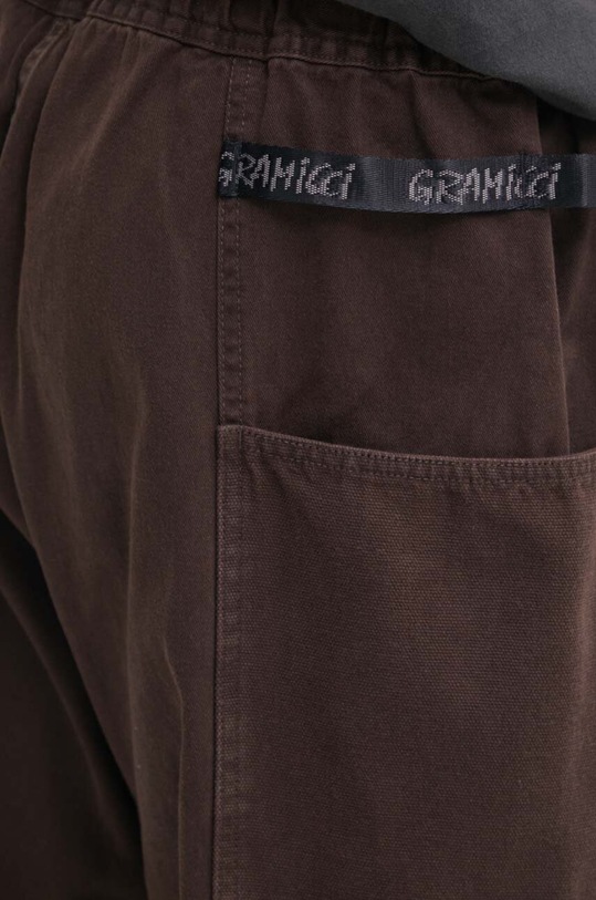 Gramicci spodnie bawełniane brązowy G105.OGT