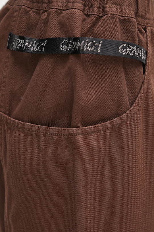 Gramicci pantaloni in cotone G105.OGT marrone
