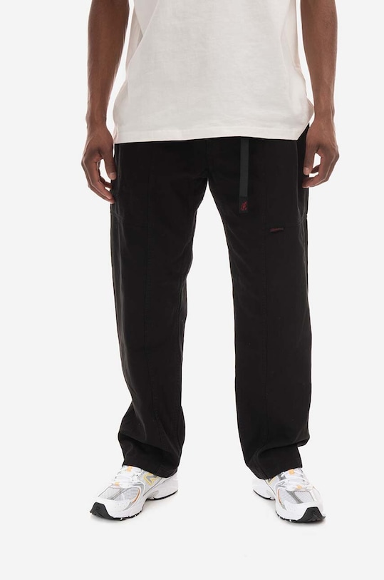 Хлопковые брюки Gramicci Gadget Pant хлопок чёрный G105.OGT