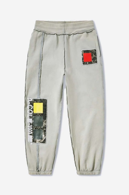 Βαμβακερό παντελόνι A-COLD-WALL* Relaxed Cubist Pants γκρί ACWMB157