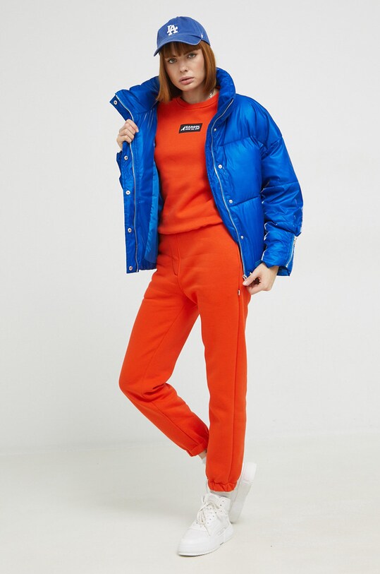 Îmbrăcăminte Kangol pantaloni de trening KAF22USPA105 portocaliu