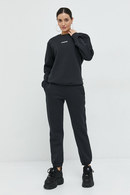 Odzież Kangol spodnie dresowe KAF22USPA105 czarny