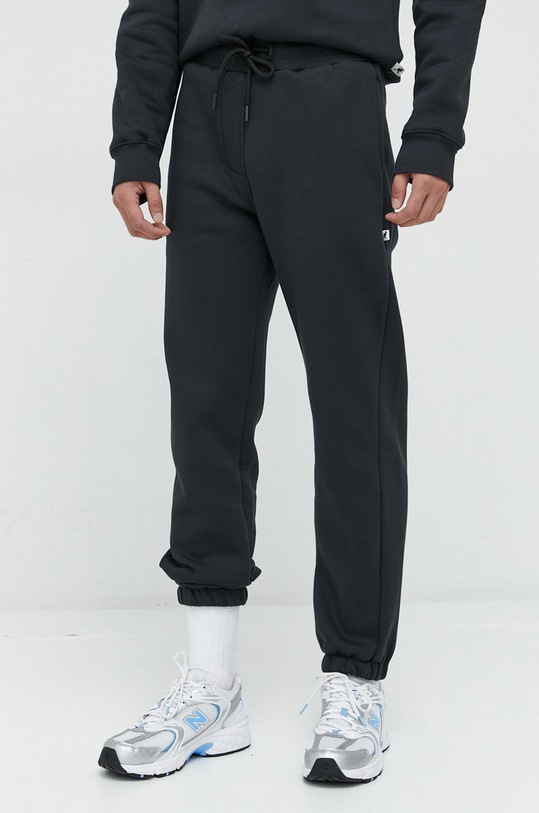 Kangol spodnie dresowe czarny KAF22USPA105