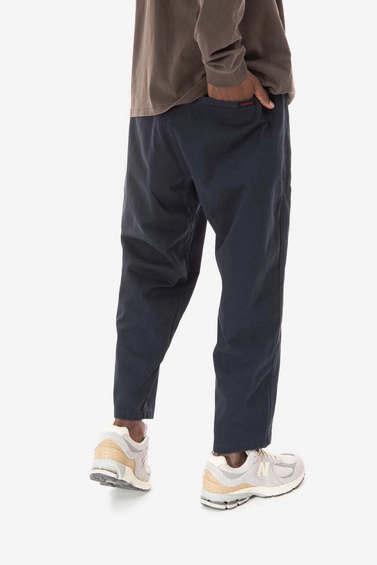 Îmbrăcăminte Gramicci pantaloni de bumbac Loose Tapered Pant G103.OGT bleumarin