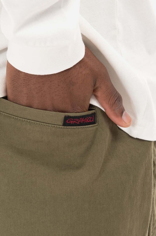 Gramicci pantaloni de bumbac Loose Tapered Pant G103.OGT verde