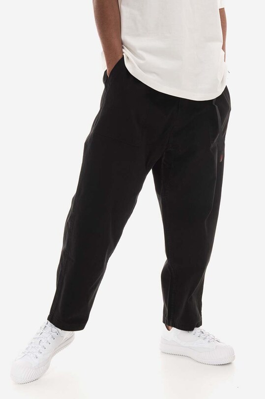 Бавовняні штани Gramicci Loose Tapered Pant G103.OGT чорний