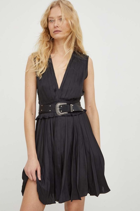 The Kooples vestito FROB25014K nero AW22
