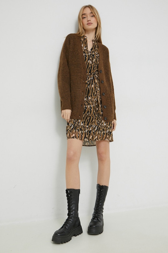 Vila sukienka 14082151.Black czarny AW22