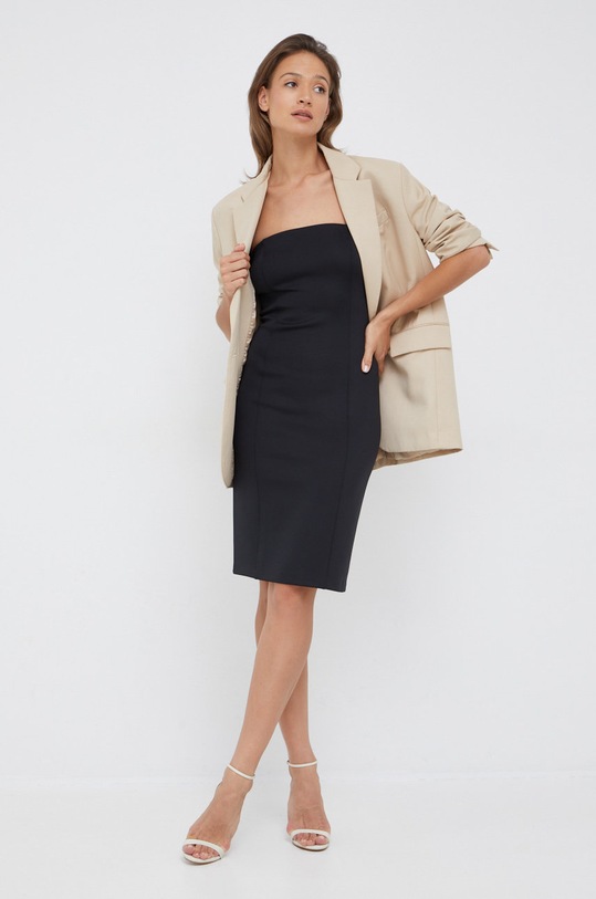 Šaty Calvin Klein K20K204301.9BYY čierna AW22