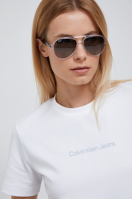 Calvin Klein Jeans sukienka biały J20J219916.9BYY