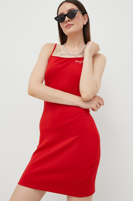 Tommy Jeans rochie rosu DW0DW13599.9BYY