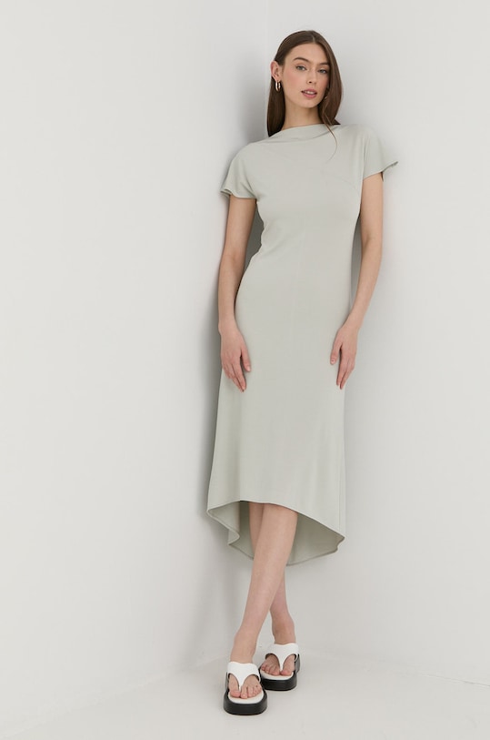 Šaty Tiger Of Sweden maxi zelená S70982001