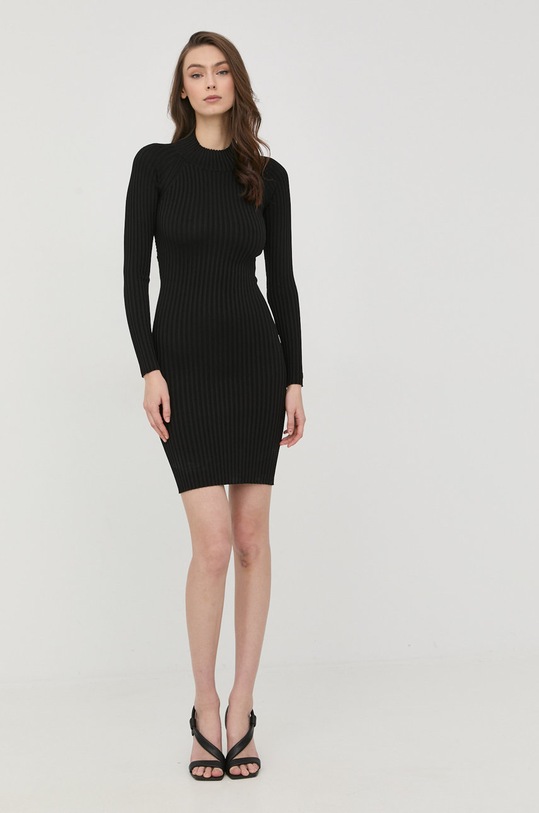 Haljina Guess W2YK52.Z2U00 crna AW22
