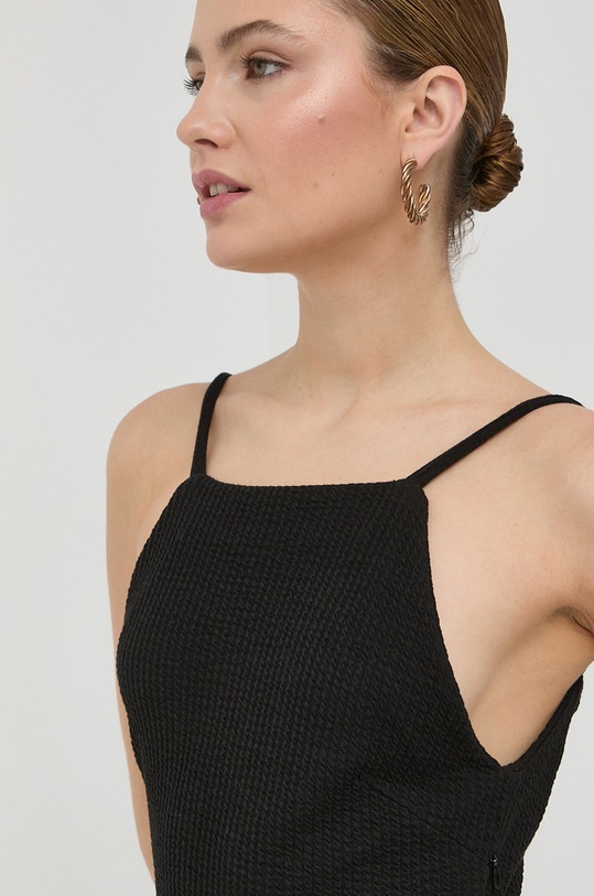 Φόρεμα Guess μαύρο W2YK18.KB7E2