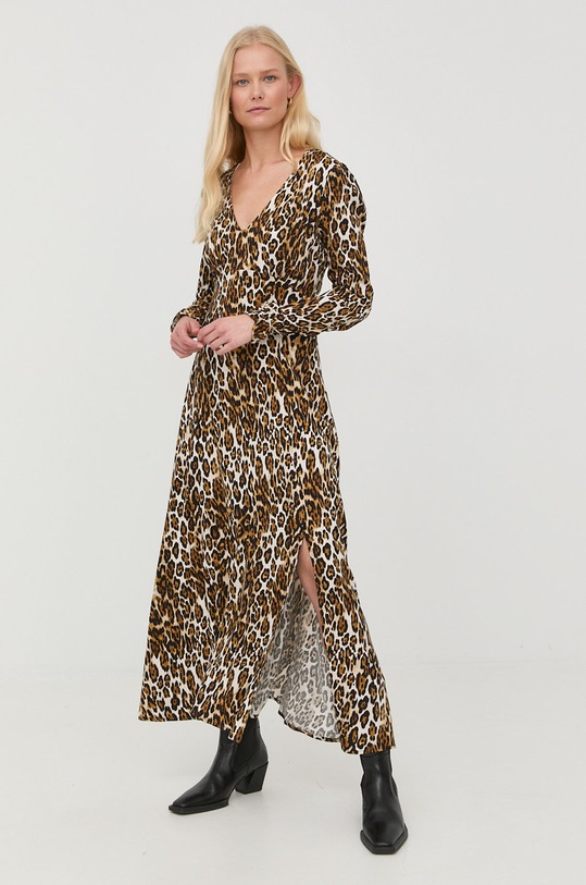 Šaty Guess maxi vícebarevná W2YK24.WEQ82