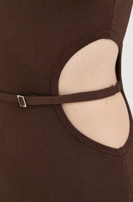 Guess sukienka W2YK12.Z2XY0 brązowy