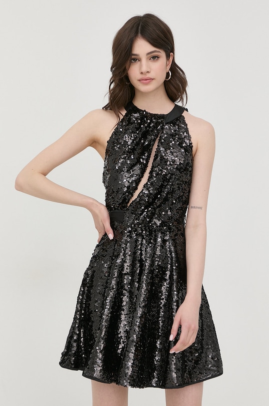 Pinko sukienka koktajl czarny 1N13J1.7569