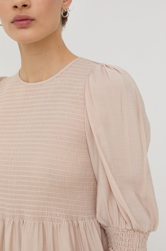 Bavlněné šaty Gestuz 10906249 béžová