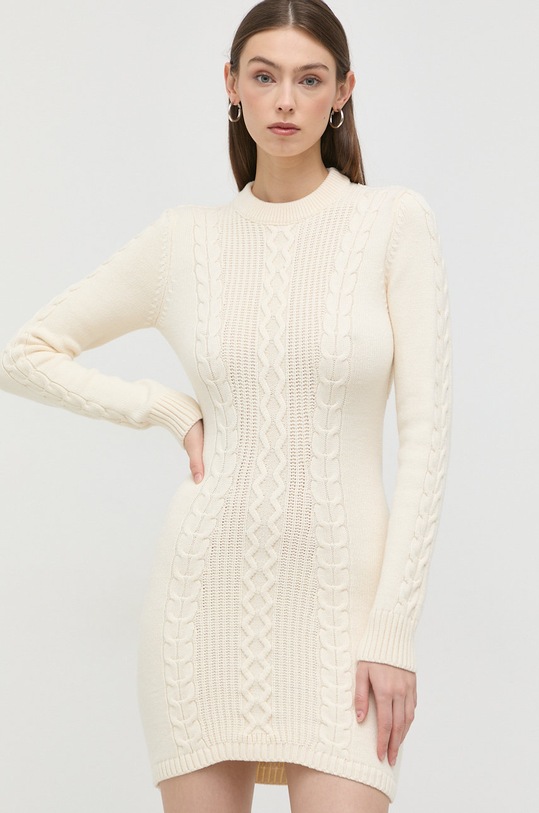 Одяг Сукня Patrizia Pepe 8A0998.K037 бежевий