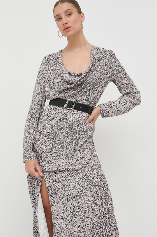Patrizia Pepe sukienka casual szary 8A1016.A113