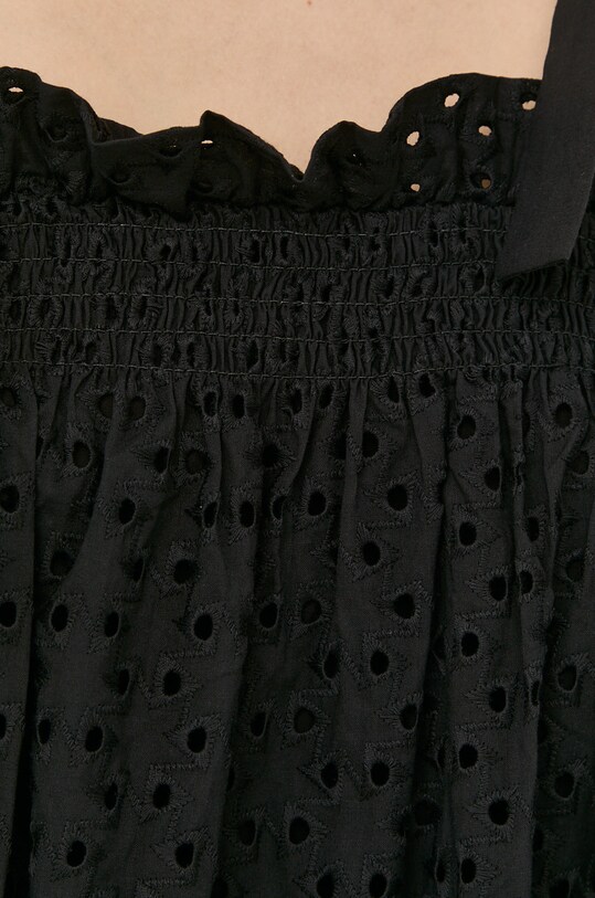 Bruuns Bazaar rochie din bumbac BBW2855 negru