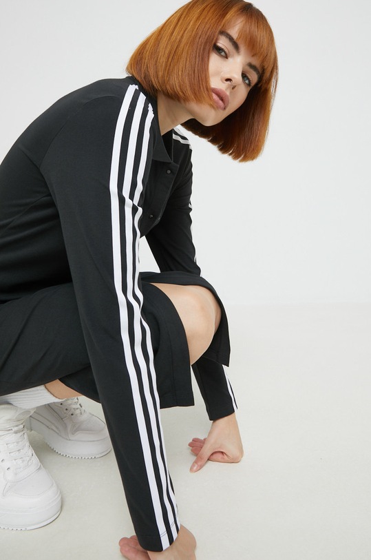 adidas Originals vestito midi nero HM2121