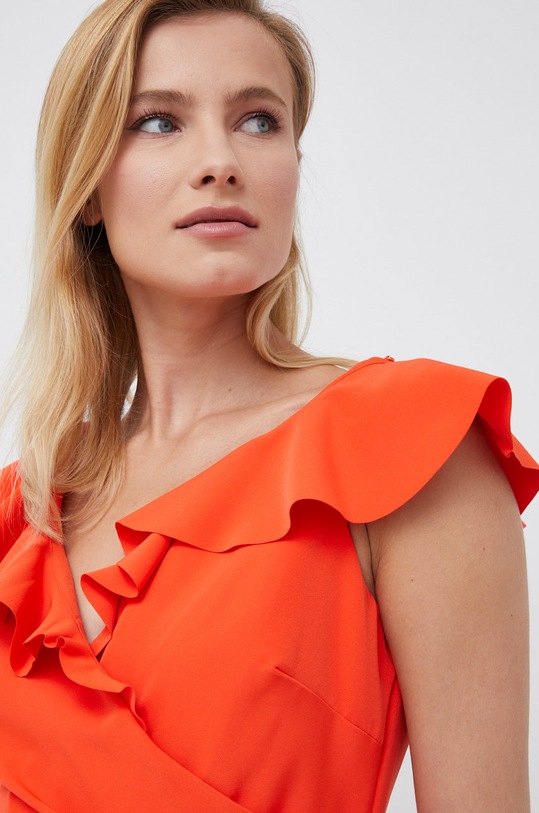 Lauren Ralph Lauren sukienka pomarańczowy 253871983003