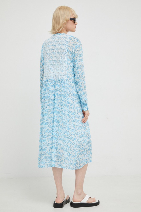 Odzież Samsoe Samsoe sukienka F22200129 niebieski