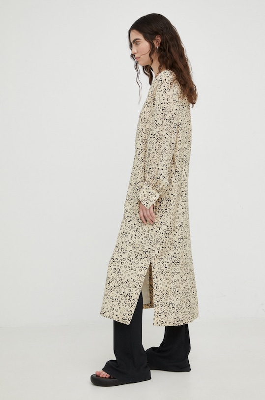 Drykorn sukienka casual beżowy 60509.152126
