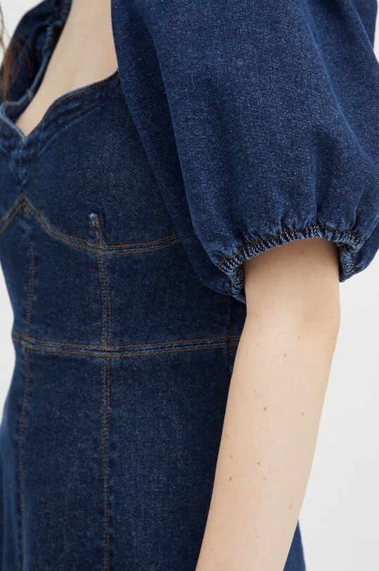 Jeans obleka Gestuz 10906294 mornarsko modra