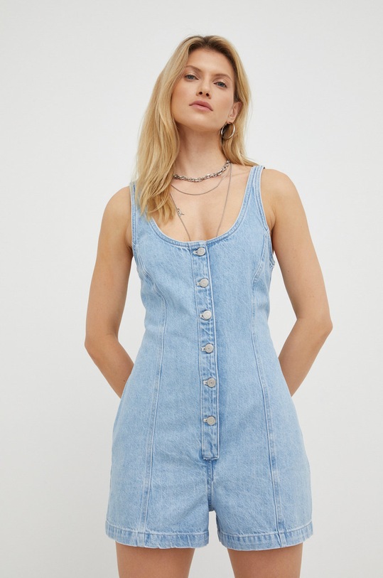 Levi's kombinezon jeansowy niebieski A3339.0000