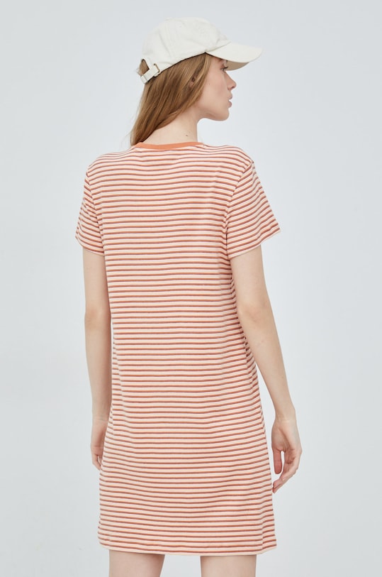 Odzież Levi's sukienka bawełniana A3340.0000 pomarańczowy