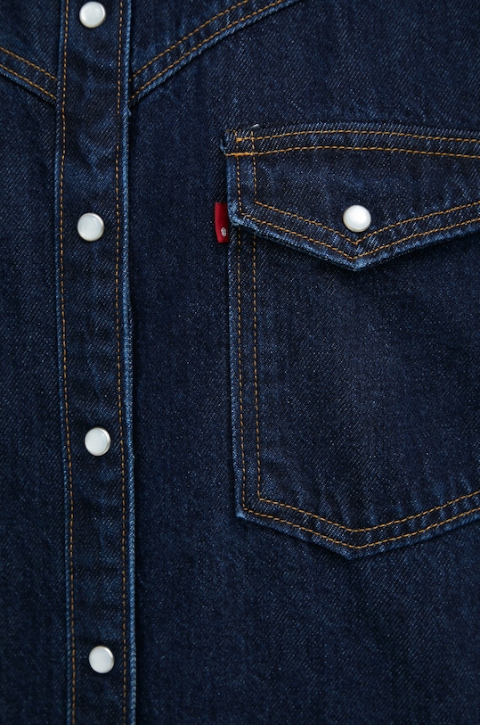Levi's rochie din denim A3344.0000 bleumarin