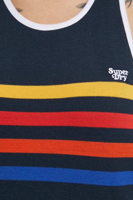 Šaty Superdry W8011103A.98T tmavomodrá