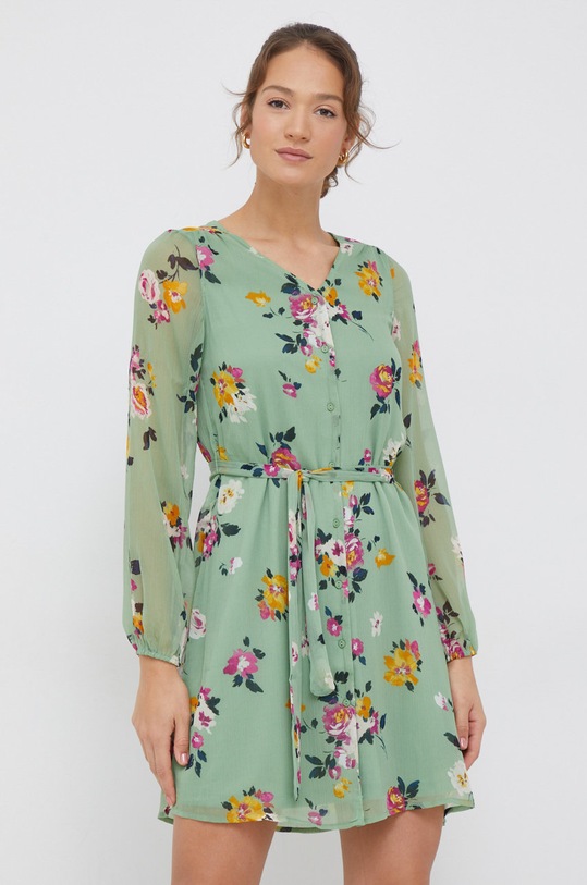 Vero Moda sukienka casual zielony 10279443.LodenFrost