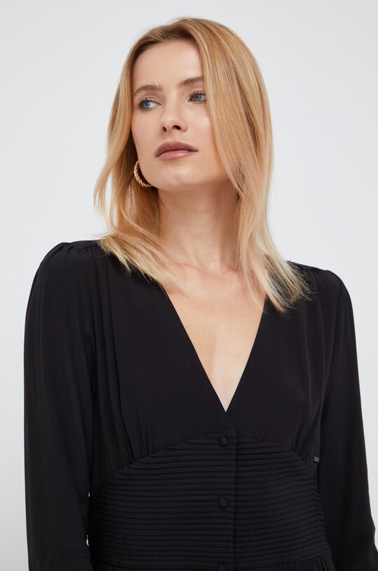 Pepe Jeans sukienka czarny PL953153.999