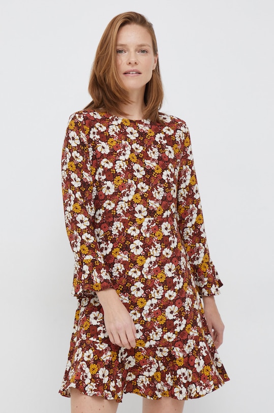 Pepe Jeans sukienka długi multicolor PL953131.262