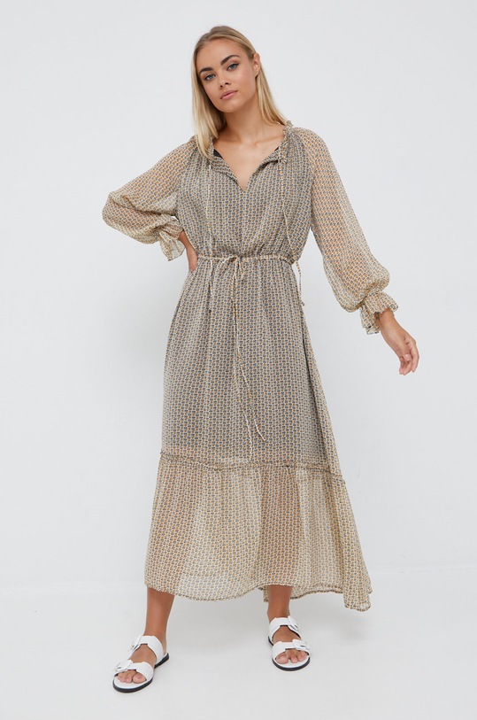 Šaty Pepe Jeans PL953140.808 žlutá AW22