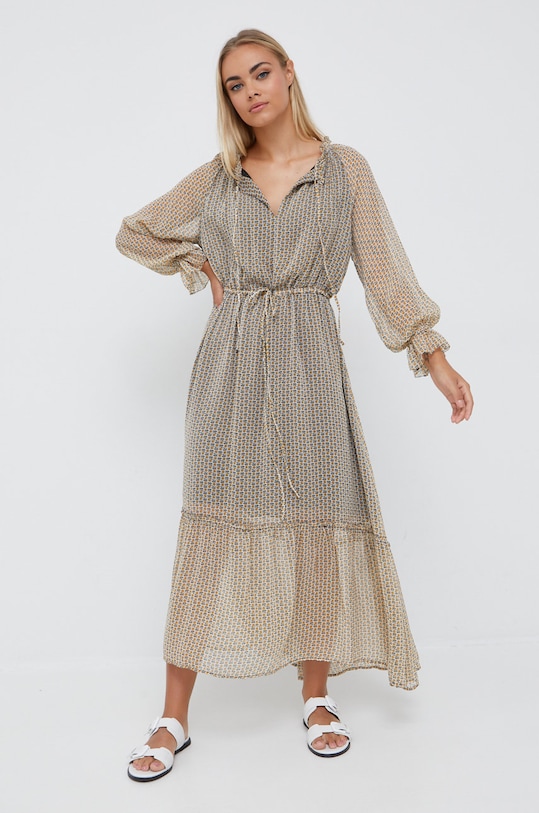 Šaty Pepe Jeans PL953140.808 žlutá AW22